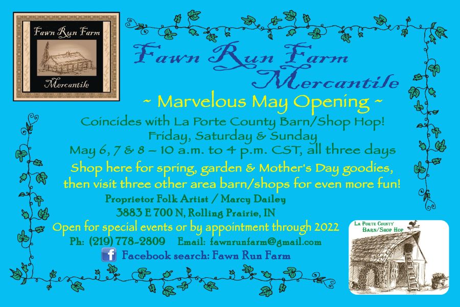 Fawn Run Farm May Opening